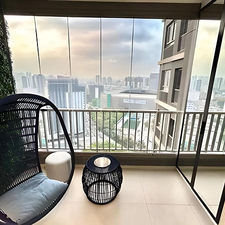 Studio/Moderno/200 M Allianz/Piscina/Wifi/Vaga Sao Paulo Bagian luar foto