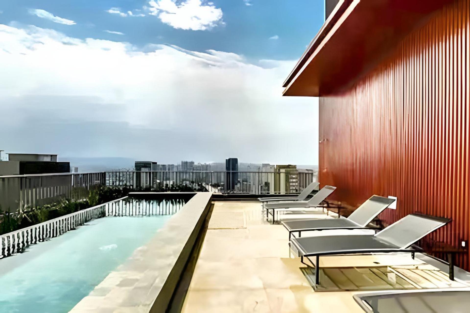 Studio/Moderno/200 M Allianz/Piscina/Wifi/Vaga Sao Paulo Bagian luar foto